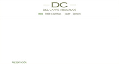 Desktop Screenshot of delcarre.com